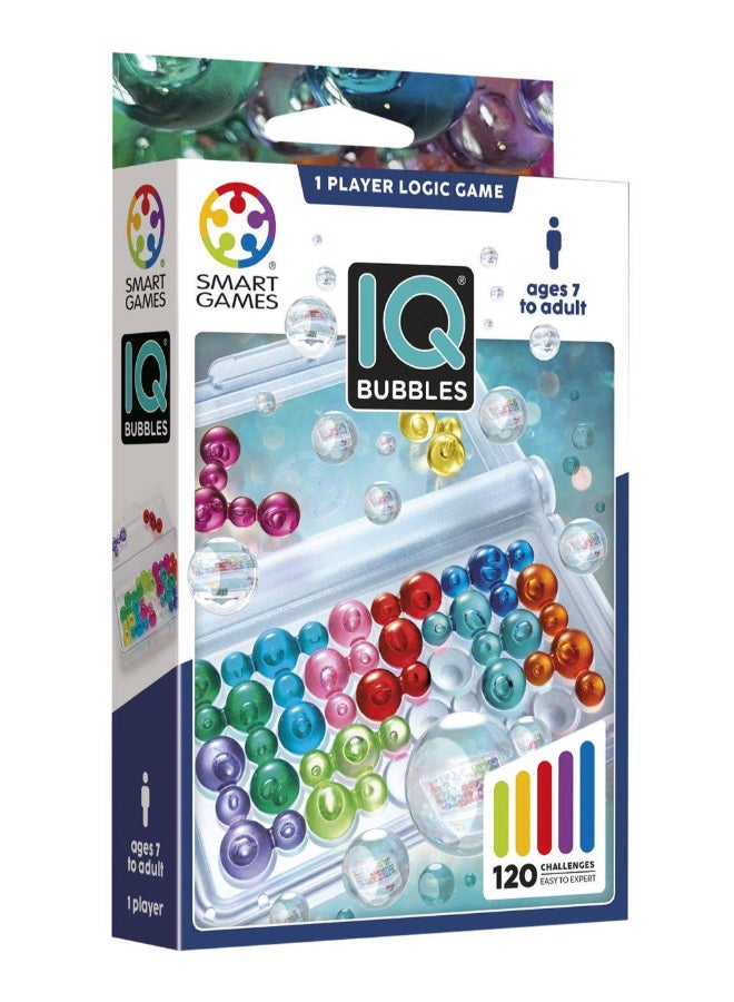 Smart Games IQ Bubbles Logic Puzzle Game - Image 1